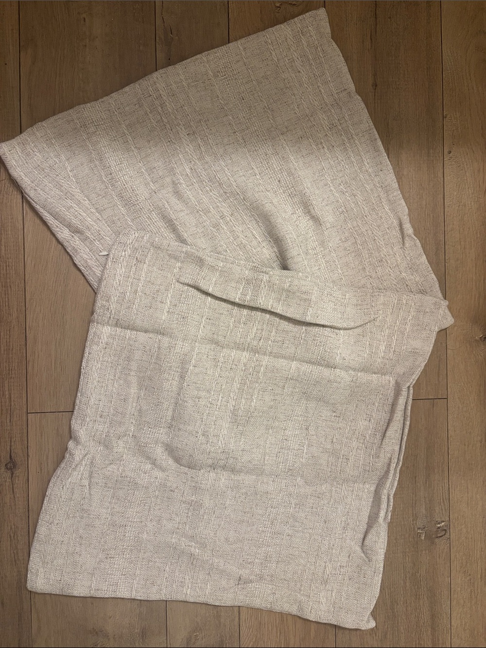 Bundle 3/$15 Natural Beige Throw Pillow Covers- set of 2 18 x 18